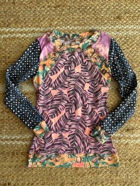 Maaji Rum Punch Rashguard Purple Multi